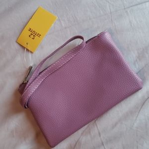 Lavender wristlet